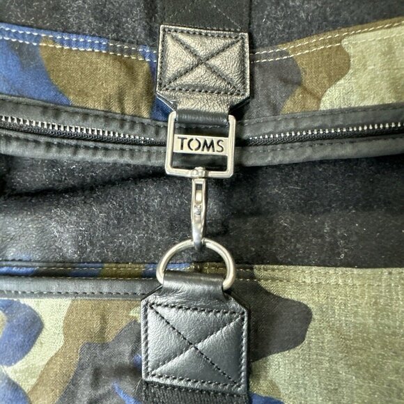 TOMS Green Camo Herringbone Discover Backpack main image 10